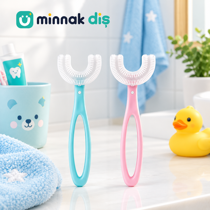 MinnakDiş - 360° Çocuk Diş Fırçası (2-12 Yaş)