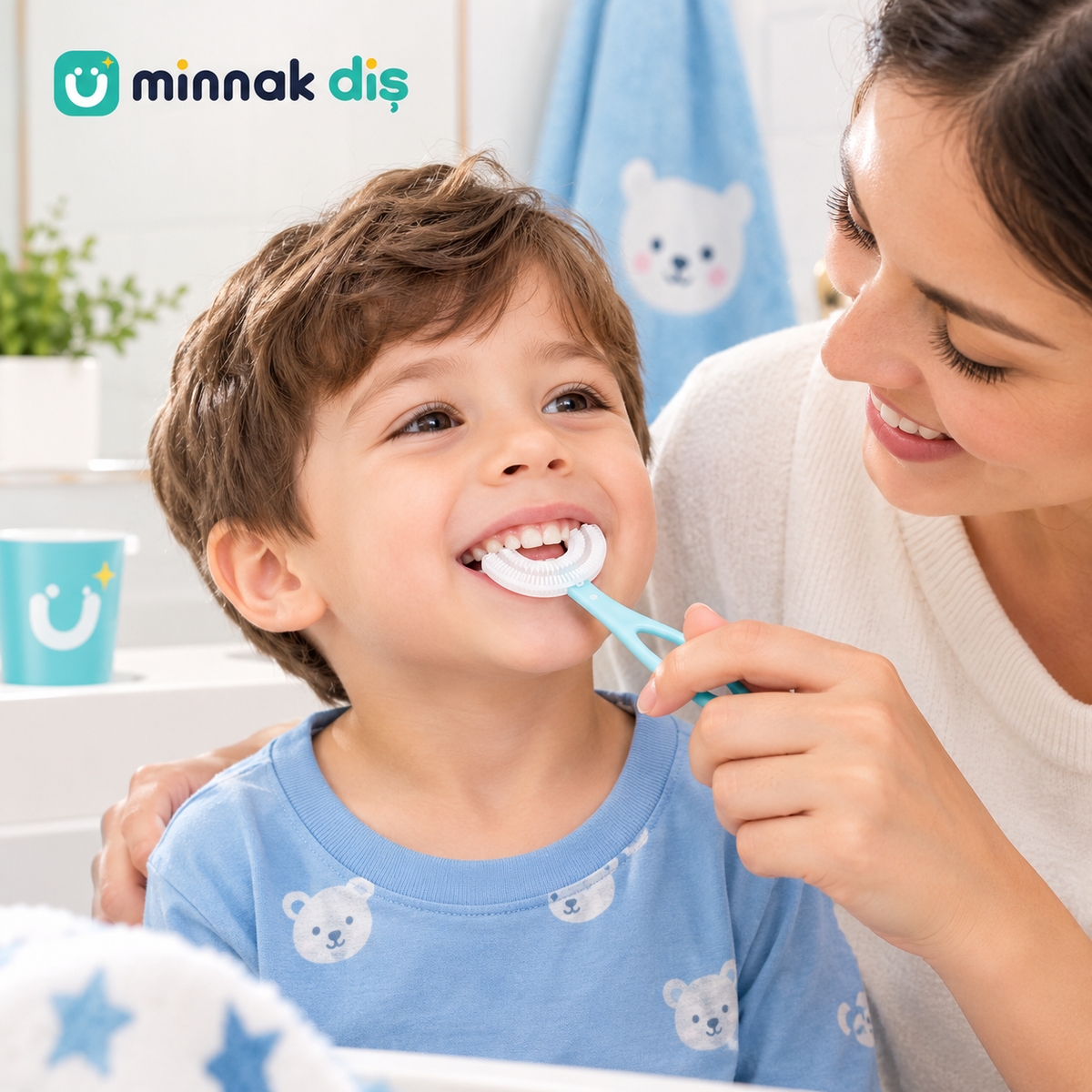 MinnakDiş - 360° Çocuk Diş Fırçası (2-12 Yaş)